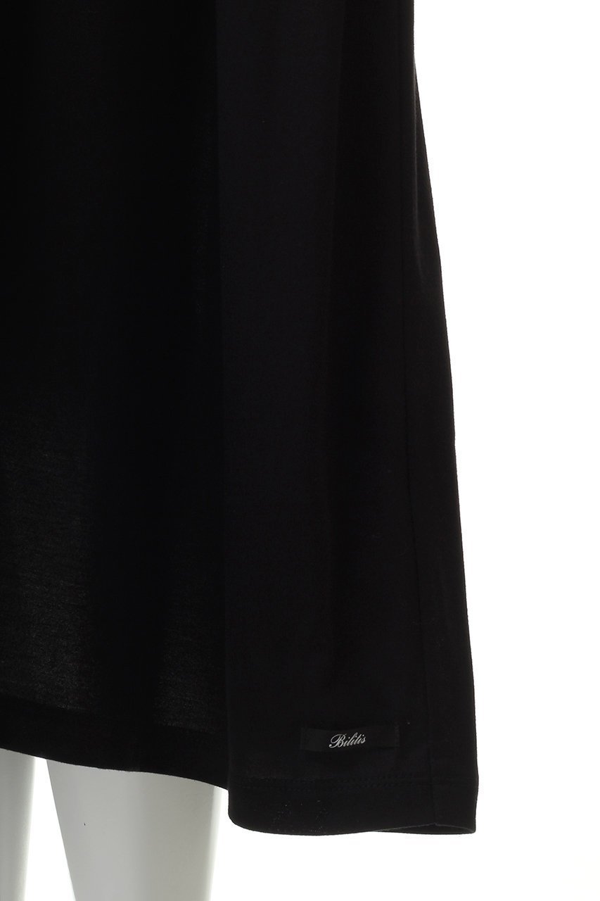 【ビリティス ディセッタン/Bilitis dix-sept ans】のリブネックジャージードレス 人気、トレンドファッション・服の通販 founy(ファニー) 　ファッション　Fashion　レディースファッション　Fashion for Women　ワンピース　Dresses　フォーマル・パーティードレス・結婚式用ドレス　Elegant & Casual Dresses　チュニック　Tunic Tops & Dresses　なめらか　Smooth, Silky Texture　シンプル　Simple, Minimal　チュニック　Tunic, Long Top　ドレス　Dress, One-Piece　パーティ　Party, Party Style　フリル　Frill, Ruffle　フレア　Flare, Flared　エレガント 上品　Elegant　新作・新入荷　New Arrivals / New In　other-6|ID: prp329100004669674 ipo3291000000033762879