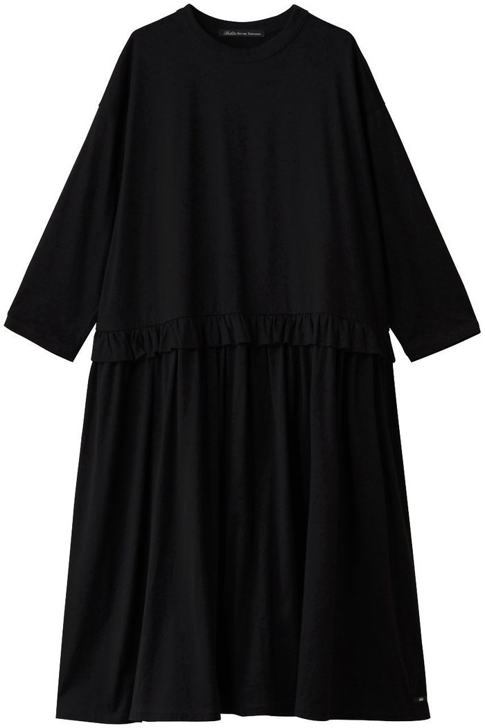 【ビリティス ディセッタン/Bilitis dix-sept ans】のリブネックジャージードレス インテリア・キッズ・メンズ・レディースファッション・服の通販 founy(ファニー) https://founy.com/ ファッション Fashion レディースファッション Fashion for Women ワンピース Dresses フォーマル・パーティードレス・結婚式用ドレス Elegant & Casual Dresses チュニック Tunic Tops & Dresses なめらか Smooth, Silky Texture シンプル Simple, Minimal チュニック Tunic, Long Top ドレス Dress, One-Piece パーティ Party, Party Style フリル Frill, Ruffle フレア Flare, Flared エレガント 上品 Elegant |ID: prp329100004669674 ipo3291000000035174988