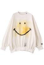 【メゾン ミハラヤスヒロ/Maison MIHARA YASUHIRO】のSMILY FACE PRINTED プルオーバー ホワイト|ID: prp329100004669679 ipo3291000000035863878