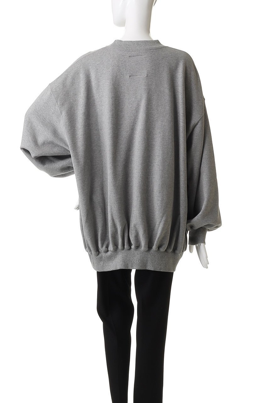 【メゾン ミハラヤスヒロ/Maison MIHARA YASUHIRO】のSMILY FACE PRINTED プルオーバー 人気、トレンドファッション・服の通販 founy(ファニー) 　ファッション　Fashion　レディースファッション　Fashion for Women　トップス・カットソー　Cut & Sew Tops　シャツ・ブラウス・オフィスカジュアル　Elegant Blouses & Button-Ups　レディースパーカー・カジュアルフーディー　Casual Hoodies & Sweatshirts　ロングTシャツ・Tシャツ　Longline T-Shirts & Tees　カジュアルプルオーバー・ニットトップス　Pullovers & Knit Tops / Casual Pullovers　スウェット・クルーネックトップス　Sweatshirts & Crewnecks / Relaxed Fit Sweat Tops　カットソー・ベーシックTシャツ　Cut-and-Sewn Tops / Stretch Tees & Basics　インナー　Innerwear　ショルダー　Shoulder, Shoulder Strap　ジャケット　Jacket, Outerwear　ドロップ　Drop Shoulder, Dropped Style　フロント　Front, Front Design　リラックス　Relax, Relaxed Fit　other-4|ID: prp329100004669679 ipo3291000000035863882