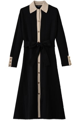 【コルコバード/CORCOVADO】のSNOWY総針編みバイカラードレス 人気、トレンドファッション・服の通販 founy(ファニー) ファッション Fashion レディースファッション Fashion for Women ワンピース Dresses フォーマル・パーティードレス・結婚式用ドレス Elegant & Casual Dresses チュニック Tunic Tops & Dresses 2025年 2025 2025-2026秋冬・A/W Autumn/Winter 2025–26 AW25–26 カーディガン Cardigan, Knitwear チュニック Tunic, Long Top ロング Long, Long-Length 人気 Popular, Best Seller A/W・秋冬 Autumn/Winter |ID:prp329100004669680