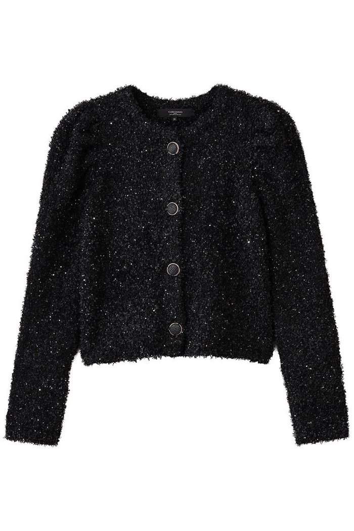 【コルコバード/CORCOVADO】のファンシーヤーンカーディガン インテリア・キッズ・メンズ・レディースファッション・服の通販 founy(ファニー) https://founy.com/ ファッション Fashion レディースファッション Fashion for Women トップス・カットソー Cut & Sew Tops ニット Knit Tops & Sweaters カーディガン・羽織り Layered Style Cardigans カーディガン Cardigan, Knitwear スパンコール Sequins, Sequin Embellishment パーティ Party, Party Style ラグジュアリー Luxury, Elegant |ID: prp329100004669682 ipo3291000000036048274