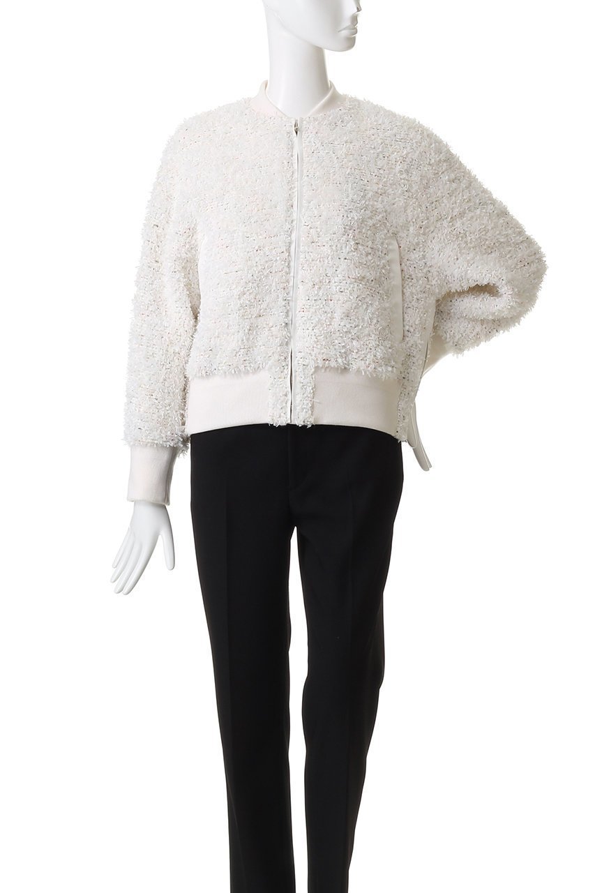 【ドメル/DOMELLE】のLINTON ツイード ブルゾン 人気、トレンドファッション・服の通販 founy(ファニー) 　ファッション　Fashion　レディースファッション　Fashion for Women　アウター　Coat / Outerwear Collection　レディースジャケット・軽アウター　Jackets　ブルゾンジャケット・スポーティアウター　Blouson Jackets　おすすめ　Recommended / Our Picks　エレガント 上品　Elegant　カラフル　Colorful Design　ジャケット　Jacket, Outerwear　スラックス　Slacks, Dress Pants　スリット　Slit, Slit Detail　タイトスカート　Pencil Skirt, Tight Skirt　ツイード　Twill, Twill Weave　デニム　Denim, Jeans Material　ブルゾン　Blouson, Bomber Jacket　other-2|ID: prp329100004669683 ipo3291000000035863910