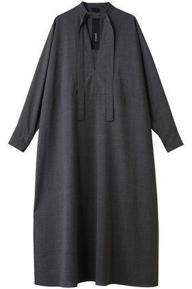 【ドメル/DOMELLE】 ウール ボイル ドレス人気、トレンドファッション・服の通販 founy(ファニー) ファッション Fashion レディースファッション Fashion for Women ワンピース Dresses フォーマル・パーティードレス・結婚式用ドレス Elegant & Casual Dresses チュニック Tunic Tops & Dresses アンダー Underwear Essentials エレガント 上品 Elegant スタンド Stand Collar, Upright Stand ストレート Straight, Straight Cut スリット Slit, Slit Detail チュニック Tunic, Long Top ドレス Dress, One-Piece フロント Front, Front Design リゾート Resort, Vacation Style リボン Ribbon, Bow ロング Long, Long-Length 新作・新入荷 New Arrivals / New In |ID:prp329100004669685