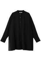 【ドメル/DOMELLE】のウール ボイル シャツ ブラック|ID:prp329100004669687