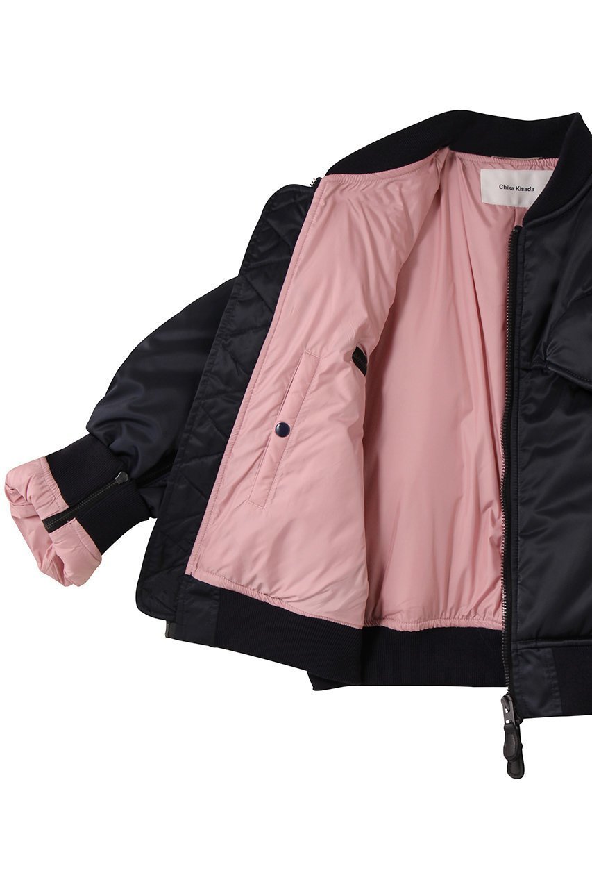 【チカ キサダ/CHIKA KISADA】のオーバーサイズ ナイロン MA-1 人気、トレンドファッション・服の通販 founy(ファニー) 　ファッション　Fashion　レディースファッション　Fashion for Women　アウター　Coat / Outerwear Collection　レディースジャケット・軽アウター　Jackets　ブルゾンジャケット・スポーティアウター　Blouson Jackets　MA-1ジャケット　MA-1 Bomber Jackets / Flight Jackets　エレガント 上品　Elegant　ジャケット　Jacket, Outerwear　ブルゾン　Blouson, Bomber Jacket　リュクス　Luxury, Elegant, High-End, Chic　新作・新入荷　New Arrivals / New In　other-6|ID: prp329100004669689 ipo3291000000033763006
