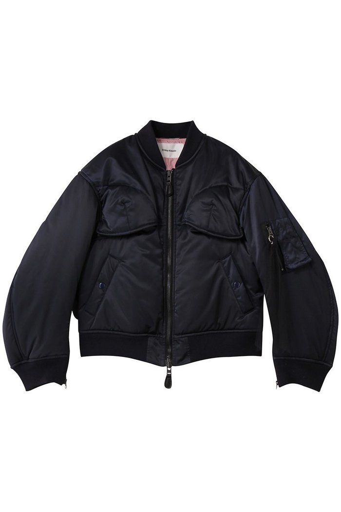 【チカ キサダ/CHIKA KISADA】のオーバーサイズ ナイロン MA-1 インテリア・キッズ・メンズ・レディースファッション・服の通販 founy(ファニー) https://founy.com/ ファッション Fashion レディースファッション Fashion for Women アウター Coat / Outerwear Collection レディースジャケット・軽アウター Jackets ブルゾンジャケット・スポーティアウター Blouson Jackets MA-1ジャケット MA-1 Bomber Jackets / Flight Jackets エレガント 上品 Elegant ジャケット Jacket, Outerwear ブルゾン Blouson, Bomber Jacket リュクス Luxury, Elegant, High-End, Chic |ID: prp329100004669689 ipo3291000000035863917