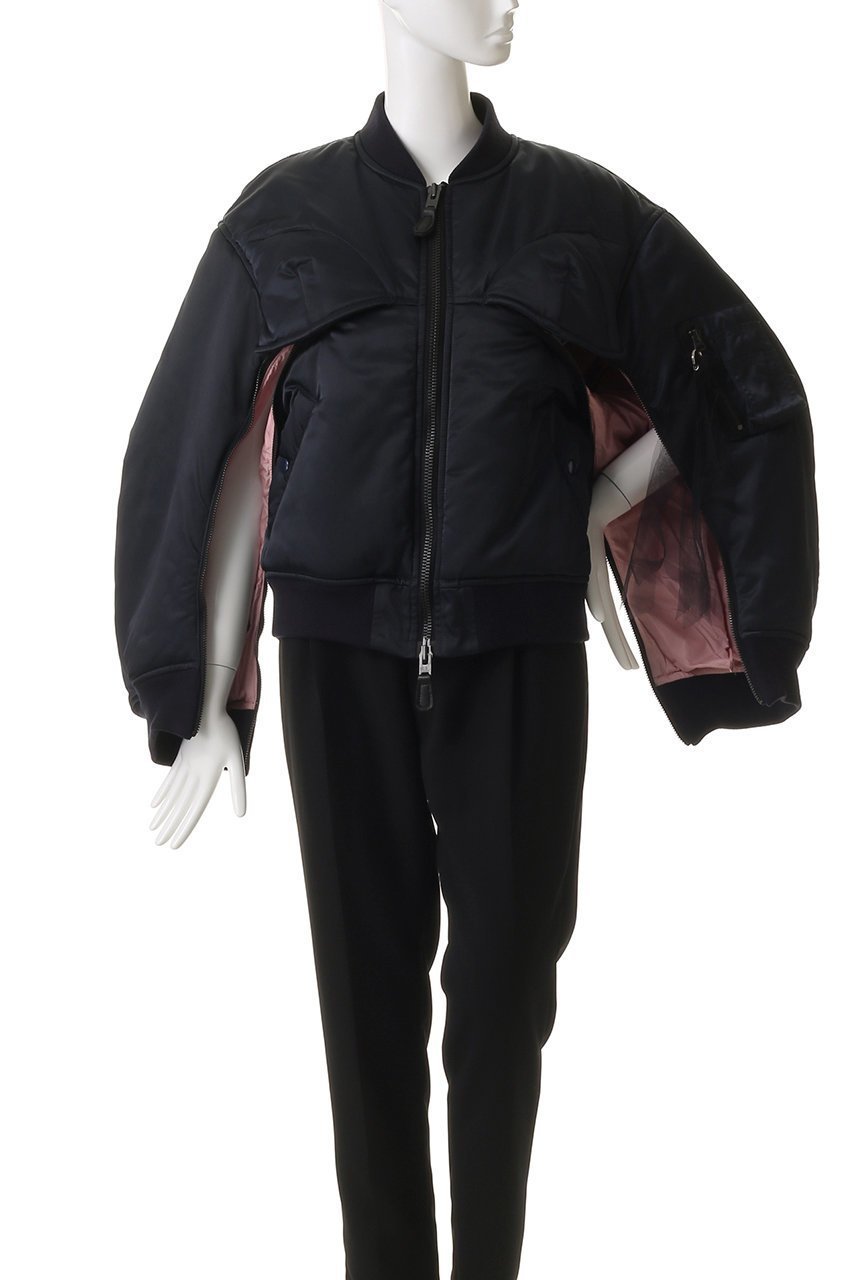 【チカ キサダ/CHIKA KISADA】のオーバーサイズ ナイロン MA-1 人気、トレンドファッション・服の通販 founy(ファニー) 　ファッション　Fashion　レディースファッション　Fashion for Women　アウター　Coat / Outerwear Collection　レディースジャケット・軽アウター　Jackets　ブルゾンジャケット・スポーティアウター　Blouson Jackets　MA-1ジャケット　MA-1 Bomber Jackets / Flight Jackets　エレガント 上品　Elegant　ジャケット　Jacket, Outerwear　ブルゾン　Blouson, Bomber Jacket　リュクス　Luxury, Elegant, High-End, Chic　other-7|ID: prp329100004669689 ipo3291000000036048314