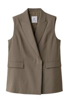 【プルミエ アロンディスモン/1er Arrondissement】のTWトロピカルテーラードジレ モカ|ID:prp329100004669693