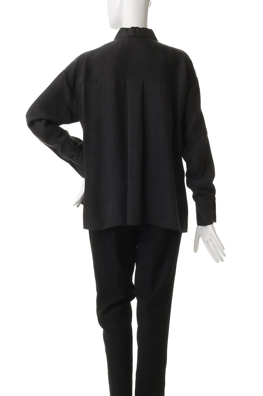 【プルミエ アロンディスモン/1er Arrondissement】のキュプラフィブリルシャツ 人気、トレンドファッション・服の通販 founy(ファニー) 　ファッション　Fashion　レディースファッション　Fashion for Women　トップス・カットソー　Cut & Sew Tops　シャツ・ブラウス・オフィスカジュアル　Elegant Blouses & Button-Ups　おすすめ　Recommended / Our Picks　とろみ　Fluid, Flowy Fabric　カシュクール　Wrap Design　キュプラ　Cupro, Eco Fabric　シンプル　Simple, Minimal　スリーブ　Sleeve, Long Sleeve / Short Sleeve　セットアップ　Set-Up, Coordinated Outfit　ロング　Long, Long-Length　人気　Popular, Best Seller　新作・新入荷　New Arrivals / New In　other-4|ID: prp329100004669696 ipo3291000000033763066