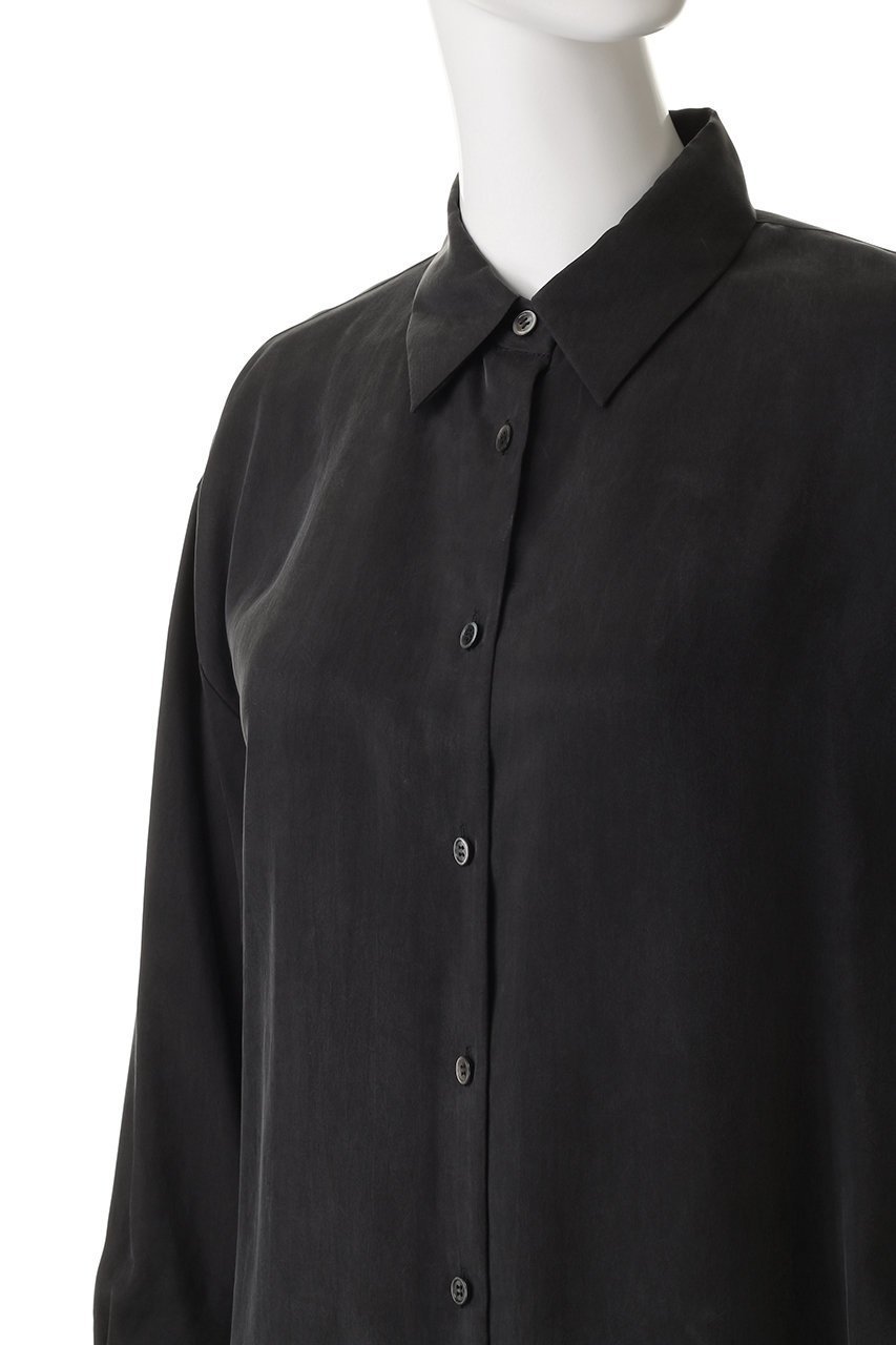 【プルミエ アロンディスモン/1er Arrondissement】のキュプラフィブリルシャツ 人気、トレンドファッション・服の通販 founy(ファニー) 　ファッション　Fashion　レディースファッション　Fashion for Women　トップス・カットソー　Cut & Sew Tops　シャツ・ブラウス・オフィスカジュアル　Elegant Blouses & Button-Ups　おすすめ　Recommended / Our Picks　とろみ　Fluid, Flowy Fabric　カシュクール　Wrap Design　キュプラ　Cupro, Eco Fabric　シンプル　Simple, Minimal　スリーブ　Sleeve, Long Sleeve / Short Sleeve　セットアップ　Set-Up, Coordinated Outfit　ロング　Long, Long-Length　人気　Popular, Best Seller　新作・新入荷　New Arrivals / New In　other-5|ID: prp329100004669696 ipo3291000000033763067