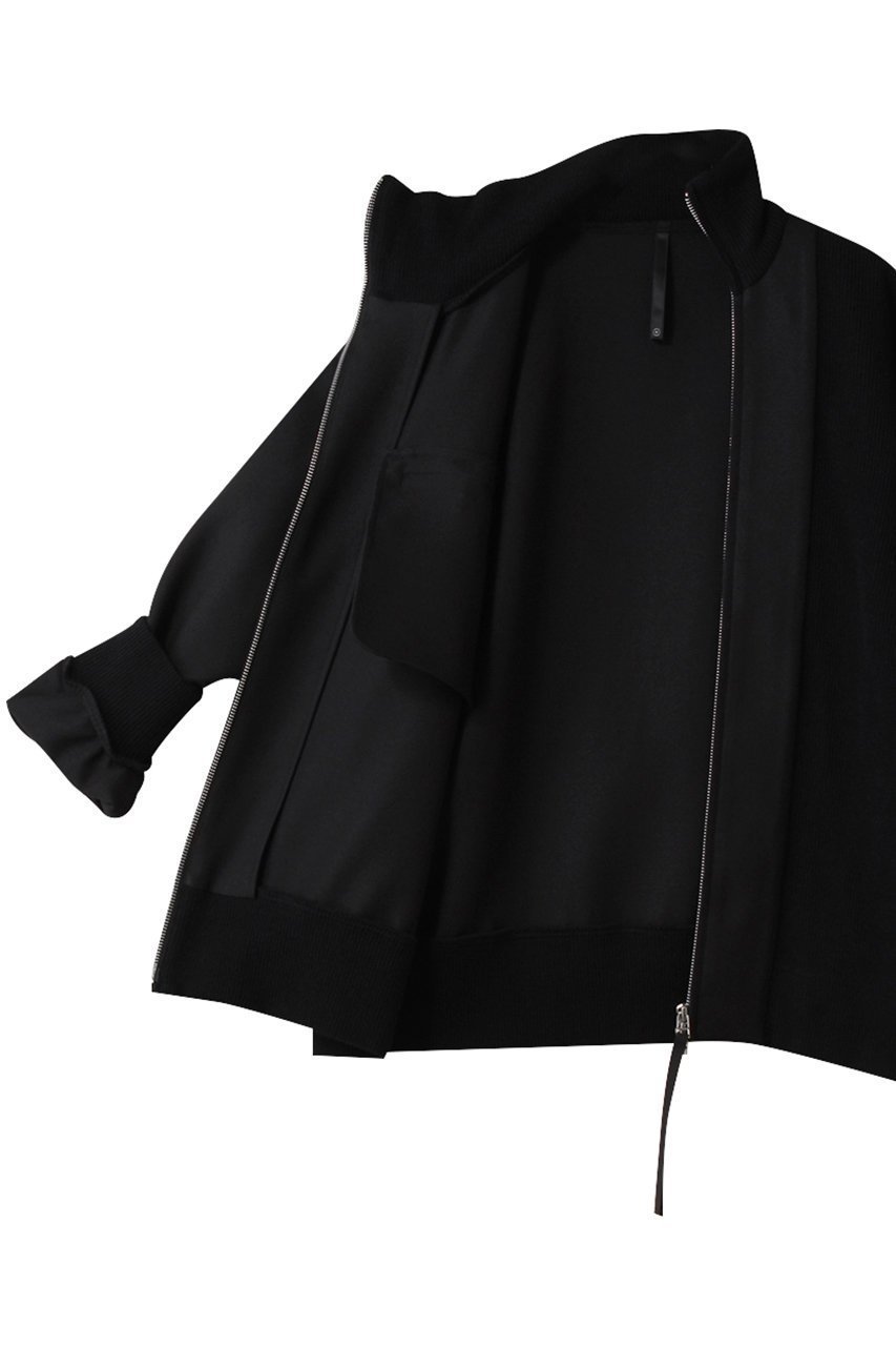 【ピアッカセッテ/ph7+】のリブスタンドカラージャケット 人気、トレンドファッション・服の通販 founy(ファニー) 　ファッション　Fashion　レディースファッション　Fashion for Women　アウター　Coat / Outerwear Collection　レディースジャケット・軽アウター　Jackets　おすすめ　Recommended / Our Picks　ジャケット　Jacket, Outerwear　スタンド　Stand Collar, Upright Stand　スラックス　Slacks, Dress Pants　デニム　Denim, Jeans Material　ドッキング　Docking, Mixed Material　フラップ　Flap, Flap Pocket　ポケット　Pocket, Pocket Detail　新作・新入荷　New Arrivals / New In　other-6|ID: prp329100004669702 ipo3291000000033763122