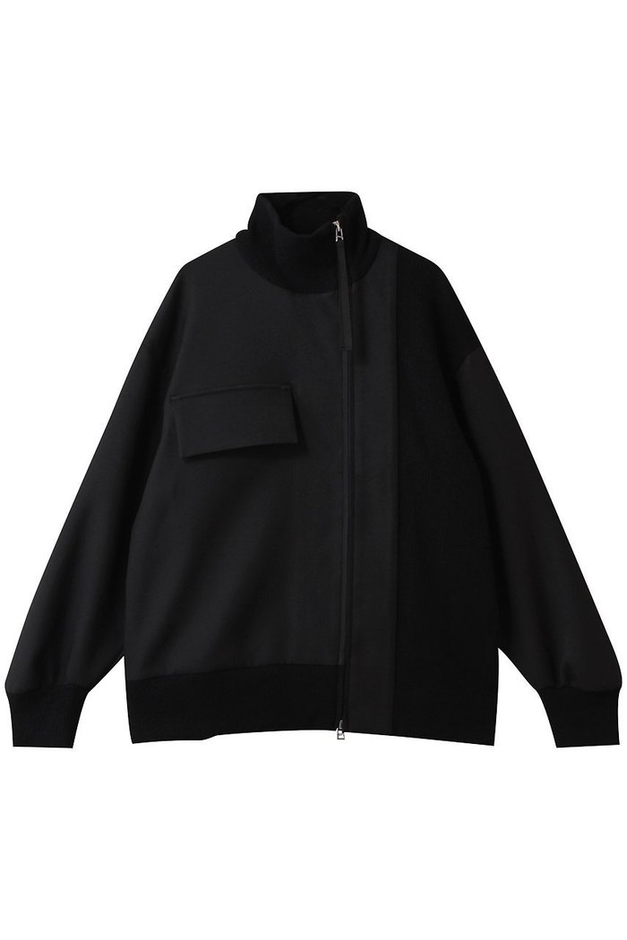 【ピアッカセッテ/ph7+】のリブスタンドカラージャケット インテリア・キッズ・メンズ・レディースファッション・服の通販 founy(ファニー) https://founy.com/ ファッション Fashion レディースファッション Fashion for Women アウター Coat / Outerwear Collection レディースジャケット・軽アウター Jackets おすすめ Recommended / Our Picks ジャケット Jacket, Outerwear スタンド Stand Collar, Upright Stand スラックス Slacks, Dress Pants デニム Denim, Jeans Material ドッキング Docking, Mixed Material フラップ Flap, Flap Pocket ポケット Pocket, Pocket Detail |ID: prp329100004669702 ipo3291000000036108998