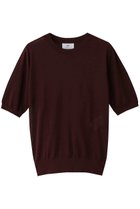 【プルミエ アロンディスモン/1er Arrondissement】のアセテートウールショートスリーブニット 人気、トレンドファッション・服の通販 founy(ファニー) ファッション Fashion レディースファッション Fashion for Women トップス・カットソー Cut & Sew Tops ニット Knit Tops & Sweaters カジュアルプルオーバー・ニットトップス Pullovers & Knit Tops / Casual Pullovers おすすめ Recommended / Our Picks カーディガン Cardigan, Knitwear コンパクト Compact, Small Size シアー Sheer, See-Through シンプル Simple, Minimal セットアップ Set-Up, Coordinated Outfit ベーシック Basic, Essential 半袖 Short Sleeve, Half Sleeve 新作・新入荷 New Arrivals / New In thumbnail ブラウン|ID: prp329100004669704 ipo3291000000033763126