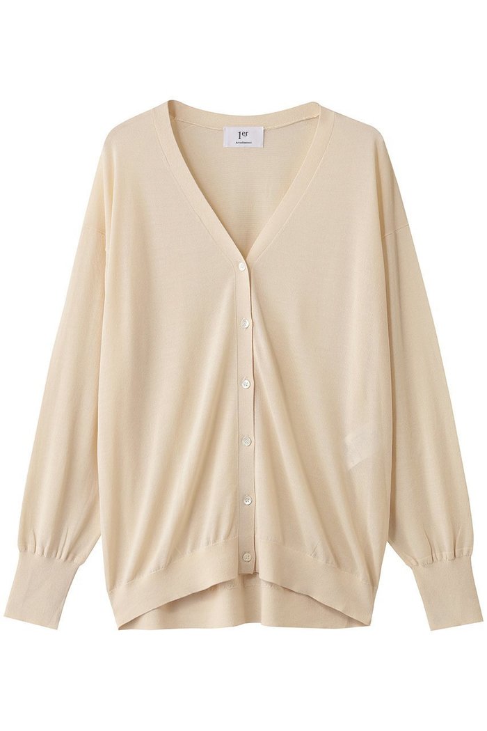 【プルミエ アロンディスモン/1er Arrondissement】のアセテートウールカーディガン インテリア・キッズ・メンズ・レディースファッション・服の通販 founy(ファニー) https://founy.com/ ファッション Fashion レディースファッション Fashion for Women トップス・カットソー Cut & Sew Tops ニット Knit Tops & Sweaters カーディガン・羽織り Layered Style Cardigans おすすめ Recommended / Our Picks カーディガン Cardigan, Knitwear シアー Sheer, See-Through シンプル Simple, Minimal セットアップ Set-Up, Coordinated Outfit |ID: prp329100004669708 ipo3291000000033763145