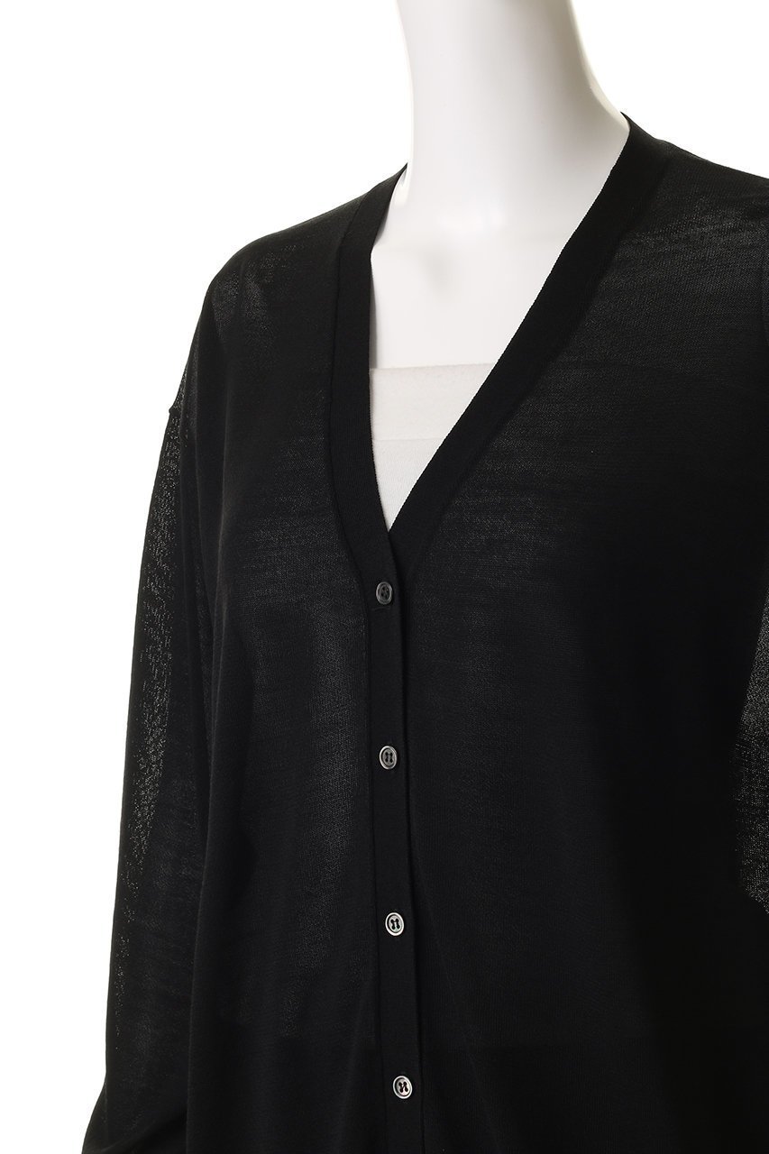【プルミエ アロンディスモン/1er Arrondissement】のアセテートウールカーディガン 人気、トレンドファッション・服の通販 founy(ファニー) 　ファッション　Fashion　レディースファッション　Fashion for Women　トップス・カットソー　Cut & Sew Tops　ニット　Knit Tops & Sweaters　カーディガン・羽織り　Layered Style Cardigans　おすすめ　Recommended / Our Picks　カーディガン　Cardigan, Knitwear　シアー　Sheer, See-Through　シンプル　Simple, Minimal　セットアップ　Set-Up, Coordinated Outfit　新作・新入荷　New Arrivals / New In　other-5|ID: prp329100004669708 ipo3291000000033763157