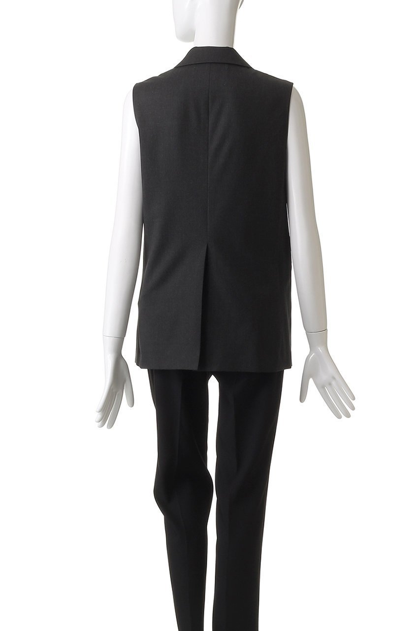 【ミディウミソリッド/MIDIUMISOLID】のwaist shape tailored gillet ジレ 人気、トレンドファッション・服の通販 founy(ファニー) 　ファッション　Fashion　レディースファッション　Fashion for Women　アウター　Coat / Outerwear Collection　レディースジャケット・軽アウター　Jackets　ウォッシャブル　Machine Washable　エレガント 上品　Elegant　ジャケット　Jacket, Outerwear　ストレッチ　Stretch, Stretchy Fabric　ツイル　Twist, Twisted Detail　ドレープ　Drape, Draping Fabric　ベスト　Vest, Waistcoat　新作・新入荷　New Arrivals / New In　other-4|ID: prp329100004669709 ipo3291000000033763167