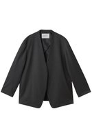 【ミディウミソリッド/MIDIUMISOLID】のno collar JK ジャケット 人気、トレンドファッション・服の通販 founy(ファニー) ファッション Fashion レディースファッション Fashion for Women アウター Coat / Outerwear Collection レディースジャケット・軽アウター Jackets ウォッシャブル Machine Washable ジャケット Jacket, Outerwear ストレッチ Stretch, Stretchy Fabric ツイル Twist, Twisted Detail ドレープ Drape, Draping Fabric ベーシック Basic, Essential エレガント 上品 Elegant 新作・新入荷 New Arrivals / New In |ID:prp329100004669710
