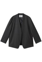 【ミディウミソリッド/MIDIUMISOLID】のno collar JK ジャケット 人気、トレンドファッション・服の通販 founy(ファニー) ファッション Fashion レディースファッション Fashion for Women アウター Coat / Outerwear Collection レディースジャケット・軽アウター Jackets ウォッシャブル Machine Washable ジャケット Jacket, Outerwear ストレッチ Stretch, Stretchy Fabric ツイル Twist, Twisted Detail ドレープ Drape, Draping Fabric ベーシック Basic, Essential エレガント 上品 Elegant 新作・新入荷 New Arrivals / New In thumbnail c.gray|ID: prp329100004669710 ipo3291000000033763173