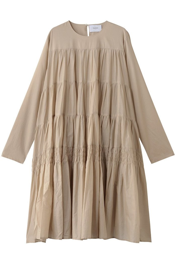 【マーレット/MERLETTE】のSOLIMAN MIDI ティアードミディドレス インテリア・キッズ・メンズ・レディースファッション・服の通販 founy(ファニー) https://founy.com/ ファッション Fashion レディースファッション Fashion for Women ワンピース Dresses フォーマル・パーティードレス・結婚式用ドレス Elegant & Casual Dresses チュニック Tunic Tops & Dresses サンダル Sandals, Summer Shoes スモッキング Smocking, Gathered Stitching チュニック Tunic, Long Top ティアード Tiered, Tiered Style ドレス Dress, One-Piece 人気 Popular, Best Seller 新作・新入荷 New Arrivals / New In |ID: prp329100004669712 ipo3291000000033763201