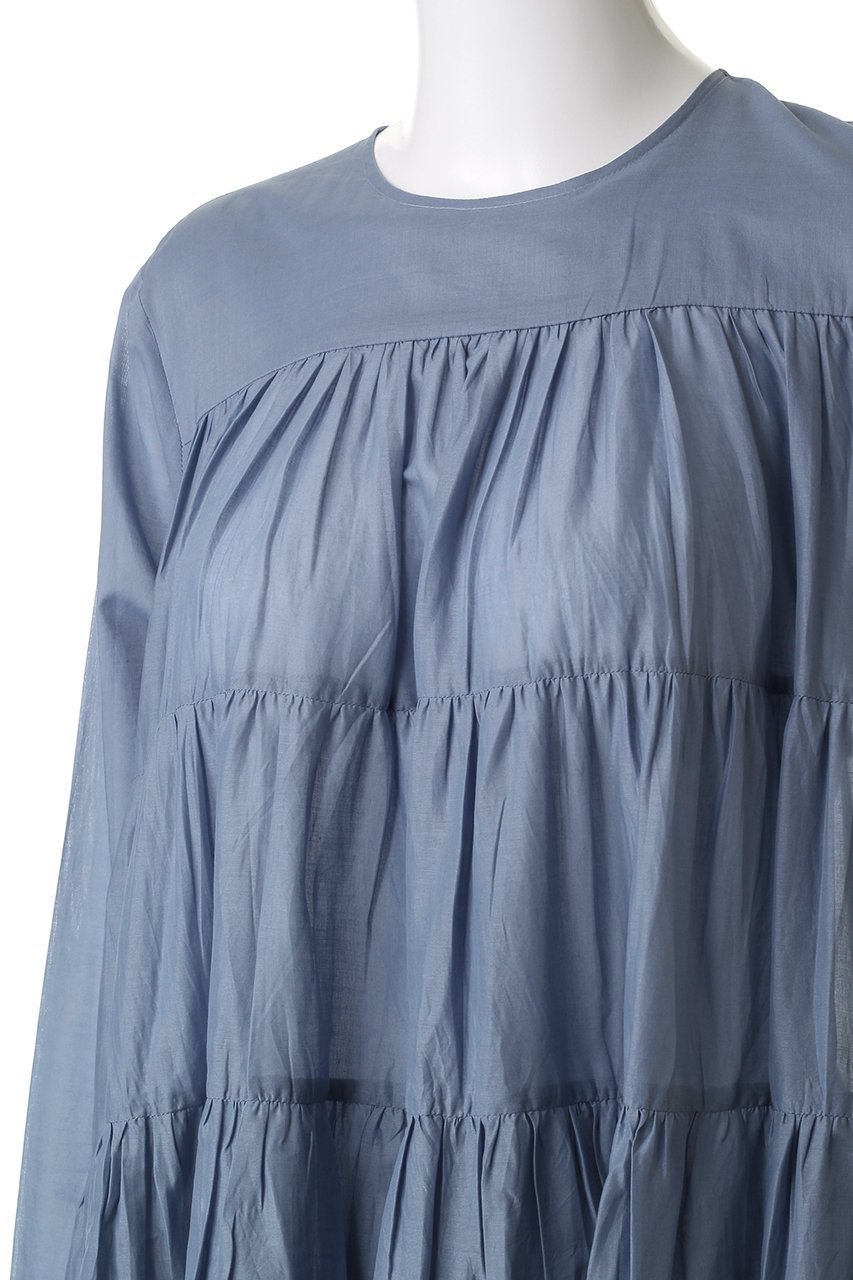 【マーレット/MERLETTE】のSOLIMAN MIDI ティアードミディドレス 人気、トレンドファッション・服の通販 founy(ファニー) 　ファッション　Fashion　レディースファッション　Fashion for Women　ワンピース　Dresses　フォーマル・パーティードレス・結婚式用ドレス　Elegant & Casual Dresses　チュニック　Tunic Tops & Dresses　サンダル　Sandals, Summer Shoes　スモッキング　Smocking, Gathered Stitching　チュニック　Tunic, Long Top　ティアード　Tiered, Tiered Style　ドレス　Dress, One-Piece　人気　Popular, Best Seller　新作・新入荷　New Arrivals / New In　other-5|ID: prp329100004669712 ipo3291000000033763211