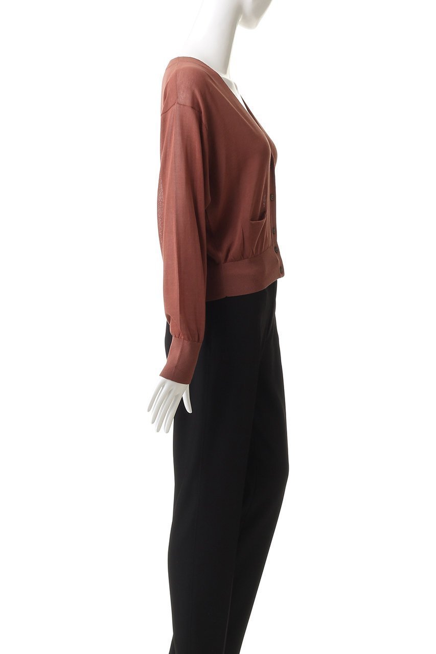 【ハウス オブ ロータス/HOUSE OF LOTUS】のコットンナイロンカーディガン 人気、トレンドファッション・服の通販 founy(ファニー) 　ファッション　Fashion　レディースファッション　Fashion for Women　トップス・カットソー　Cut & Sew Tops　ニット　Knit Tops & Sweaters　カーディガン・羽織り　Layered Style Cardigans　カーディガン　Cardigan, Knitwear　ボトム　Bottoms, Lower Wear　吸水　Absorbent, Quick-Dry　新作・新入荷　New Arrivals / New In　other-3|ID: prp329100004669714 ipo3291000000033763225