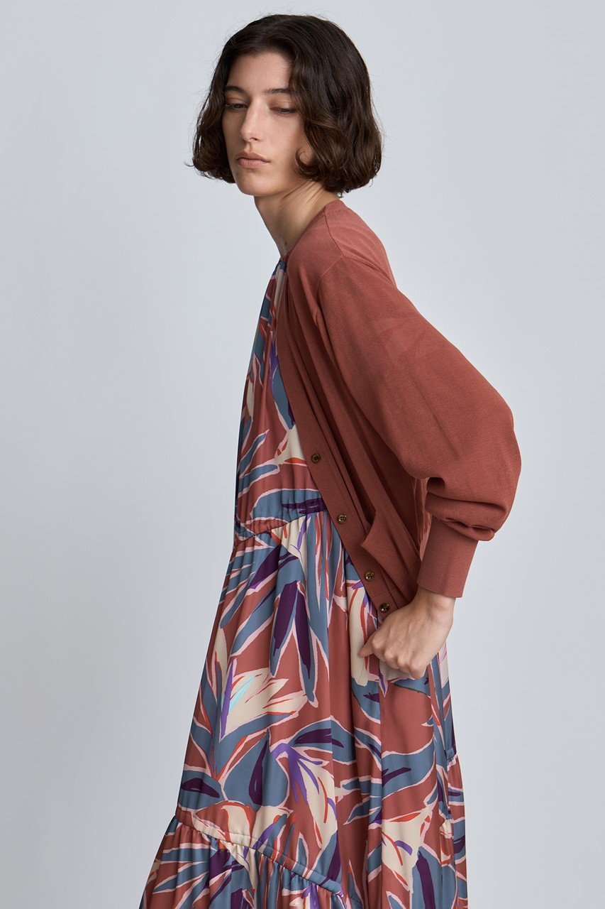 【ハウス オブ ロータス/HOUSE OF LOTUS】のコットンナイロンカーディガン 人気、トレンドファッション・服の通販 founy(ファニー) 　ファッション　Fashion　レディースファッション　Fashion for Women　トップス・カットソー　Cut & Sew Tops　ニット　Knit Tops & Sweaters　カーディガン・羽織り　Layered Style Cardigans　カーディガン　Cardigan, Knitwear　ボトム　Bottoms, Lower Wear　吸水　Absorbent, Quick-Dry　新作・新入荷　New Arrivals / New In　other-7|ID: prp329100004669714 ipo3291000000033763232