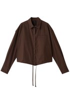 【ピアッカセッテ/ph7+】のウエストドローストリングシャツ ブラウン|ID: prp329100004669718 ipo3291000000035868963