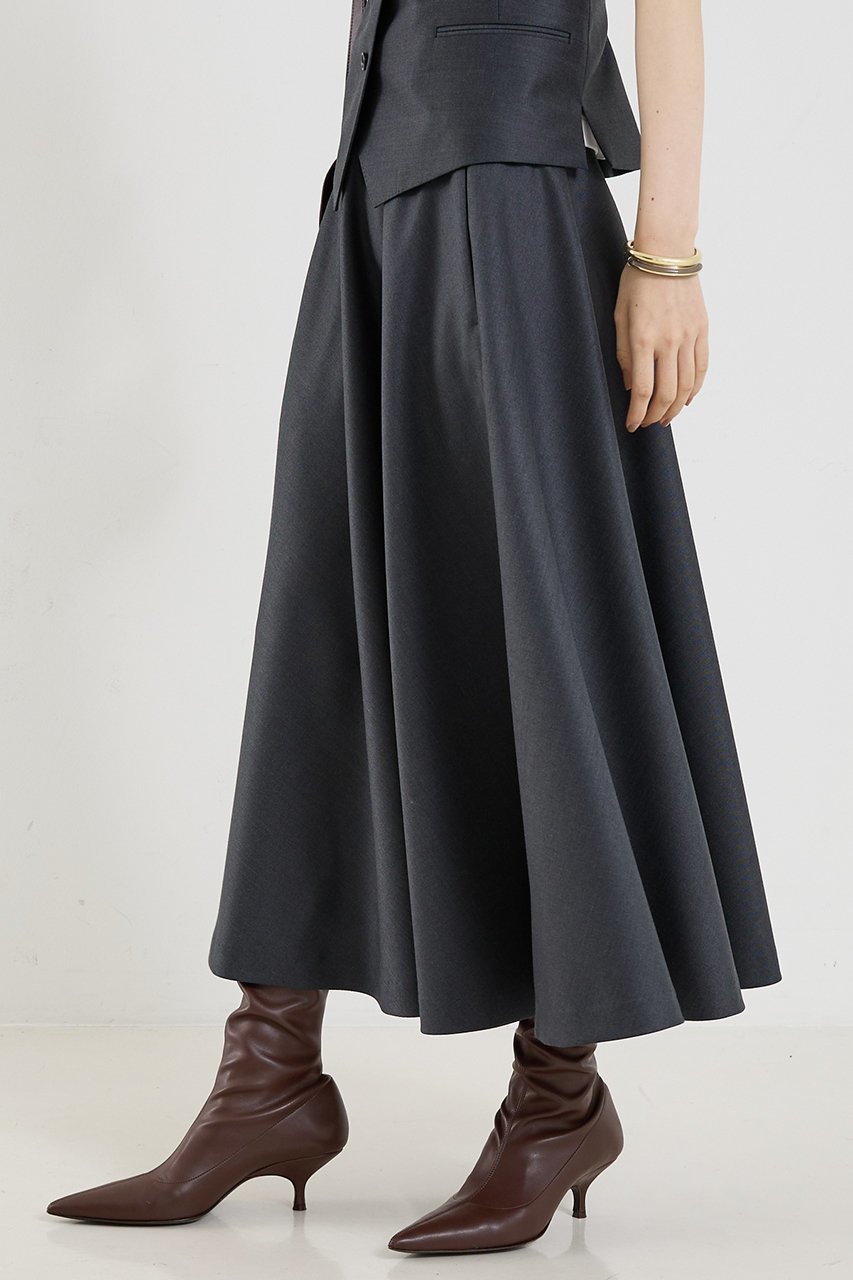 【ザ ストア バイ シー/THE STORE by C】の【COCUCA】フレアスカート 人気、トレンドファッション・服の通販 founy(ファニー) 　ファッション　Fashion　レディースファッション　Fashion for Women　スカート　Skirts　Aライン・フレアスカート　A-Line & Flared Skirts　ロングスカート　Long Skirts / Maxi & Midi Skirts　2025年　2025　2025-2026秋冬・A/W　Autumn/Winter 2025–26 AW25–26　おすすめ　Recommended / Our Picks　エレガント 上品　Elegant　ジャケット　Jacket, Outerwear　スニーカー　Sneakers, Trainers　ドレープ　Drape, Draping Fabric　バイアス　Bias, Diagonal Cut　バランス　Balance, Style Balance　パターン　Pattern, Design Print　フレア　Flare, Flared　ベスト　Vest, Waistcoat　マキシ　Maxi, Full Length　ロング　Long, Long-Length　別注　Limited Edition, Custom Order　A/W・秋冬　Autumn/Winter　other-2|ID: prp329100004669720 ipo3291000000033763272