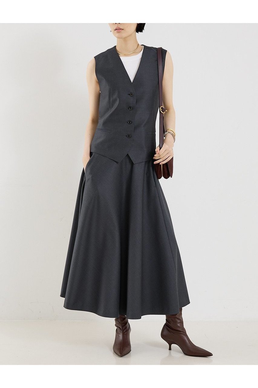 【ザ ストア バイ シー/THE STORE by C】の【COCUCA】ノースリーブベスト 人気、トレンドファッション・服の通販 founy(ファニー) 　ファッション　Fashion　レディースファッション　Fashion for Women　アウター　Coat / Outerwear Collection　レディースジャケット・軽アウター　Jackets　2025年　2025　2025-2026秋冬・A/W　Autumn/Winter 2025–26 AW25–26　おすすめ　Recommended / Our Picks　インナー　Innerwear　ジャケット　Jacket, Outerwear　ドレープ　Drape, Draping Fabric　ノースリーブ　Sleeveless, No-Sleeve　バランス　Balance, Style Balance　ベスト　Vest, Waistcoat　ベーシック　Basic, Essential　別注　Limited Edition, Custom Order　A/W・秋冬　Autumn/Winter　other-3|ID: prp329100004669722 ipo3291000000033763288