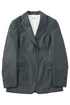 【ザ ストア バイ シー/THE STORE by C】の【COCUCA】ピークドマスキュリンジャケット ライトグレー|ID:prp329100004669724