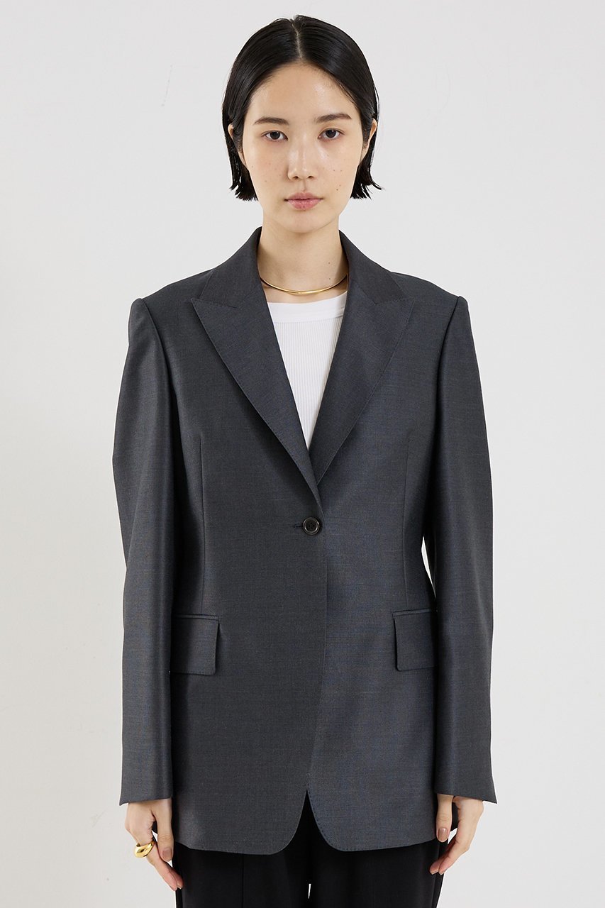 【ザ ストア バイ シー/THE STORE by C】の【COCUCA】ピークドマスキュリンジャケット 人気、トレンドファッション・服の通販 founy(ファニー) 　ファッション　Fashion　レディースファッション　Fashion for Women　アウター　Coat / Outerwear Collection　レディースジャケット・軽アウター　Jackets　おすすめ　Recommended / Our Picks　シェイプ　Shape, Slim Fit　ジャケット　Jacket, Outerwear　デニム　Denim, Jeans Material　ドレープ　Drape, Draping Fabric　ベスト　Vest, Waistcoat　再入荷　Restock / Back in Stock　別注　Limited Edition, Custom Order　other-5|ID: prp329100004669724 ipo3291000000036555899