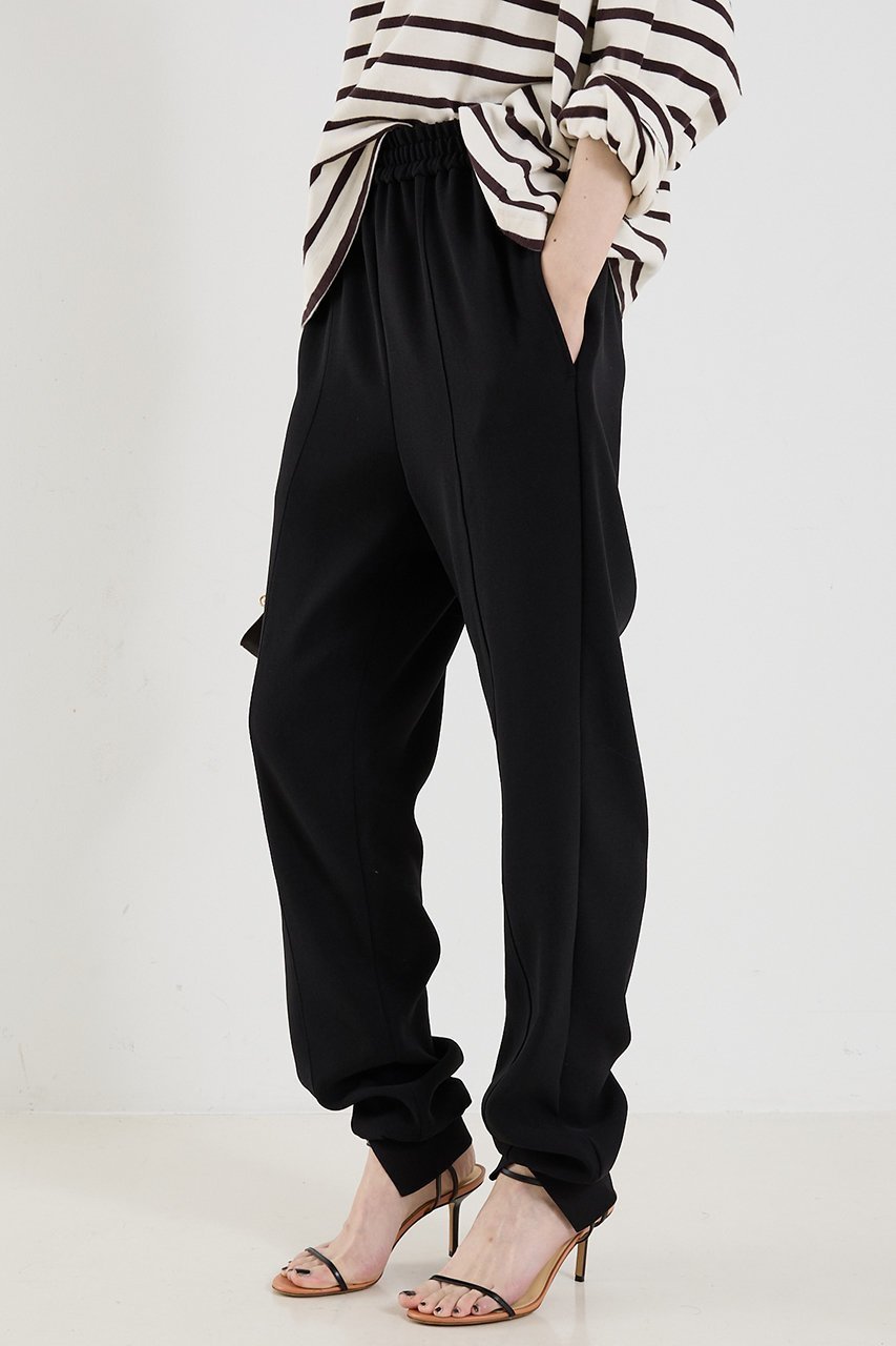 【ザ ストア バイ シー/THE STORE by C】の【COCUCA】ジョガーパンツ 人気、トレンドファッション・服の通販 founy(ファニー) 　ファッション　Fashion　レディースファッション　Fashion for Women　パンツ　Pants & Trousers　ギャザー　Gathered, Ruffled　ストレッチ　Stretch, Stretchy Fabric　スリット　Slit, Slit Detail　センター　Center, Center Line　フィット　Fit, Slim Fit　人気　Popular, Best Seller　別注　Limited Edition, Custom Order　other-2|ID: prp329100004669726 ipo3291000000036675554