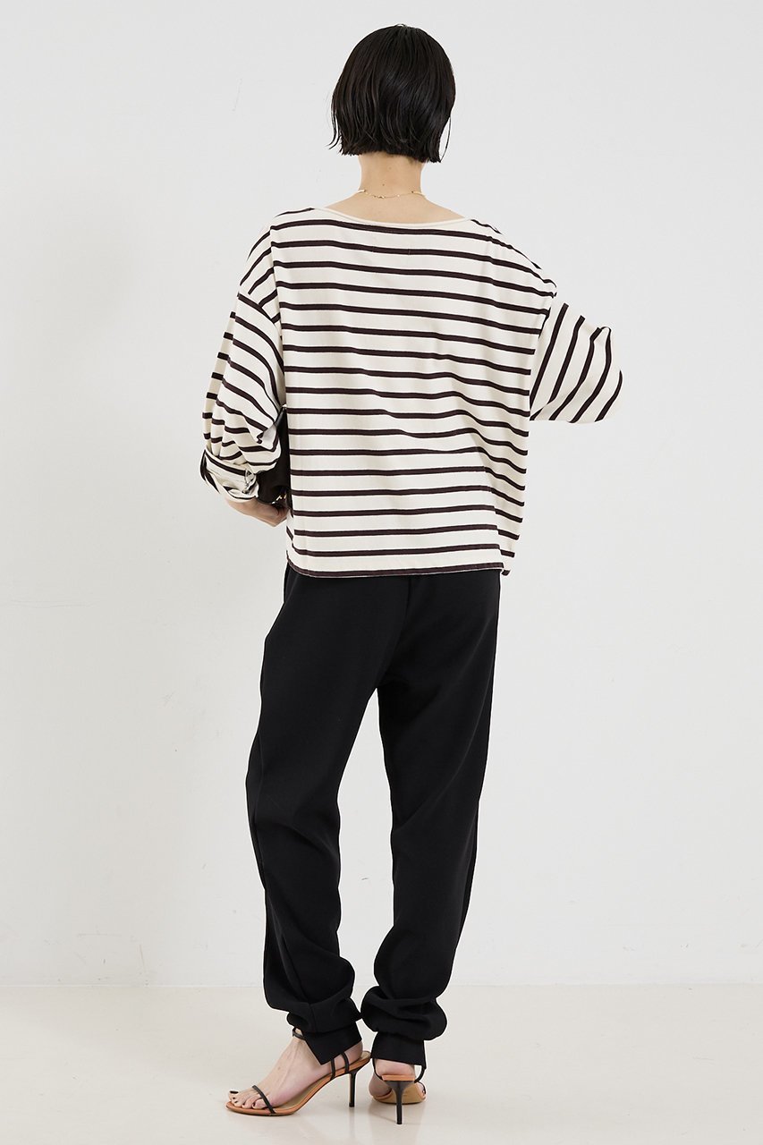 【ザ ストア バイ シー/THE STORE by C】の【COCUCA】ジョガーパンツ 人気、トレンドファッション・服の通販 founy(ファニー) 　ファッション　Fashion　レディースファッション　Fashion for Women　パンツ　Pants & Trousers　ギャザー　Gathered, Ruffled　ストレッチ　Stretch, Stretchy Fabric　スリット　Slit, Slit Detail　センター　Center, Center Line　フィット　Fit, Slim Fit　人気　Popular, Best Seller　別注　Limited Edition, Custom Order　other-4|ID: prp329100004669726 ipo3291000000036675556