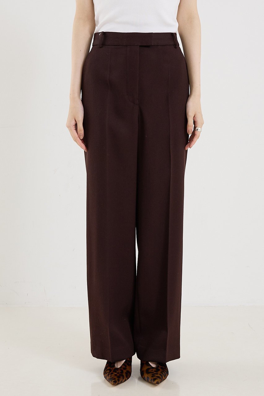 【ザ ストア バイ シー/THE STORE by C】の【COCUCA】ウールツイルパンツ 人気、トレンドファッション・服の通販 founy(ファニー) 　ファッション　Fashion　レディースファッション　Fashion for Women　パンツ　Pants & Trousers　2025年　2025　2025-2026秋冬・A/W　Autumn/Winter 2025–26 AW25–26　ツイル　Twist, Twisted Detail　フレア　Flare, Flared　別注　Limited Edition, Custom Order　A/W・秋冬　Autumn/Winter　other-5|ID: prp329100004669727 ipo3291000000033763334
