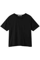 【ミディウミソリッド/MIDIUMISOLID】のbasic T Tシャツ 人気、トレンドファッション・服の通販 founy(ファニー) ファッション Fashion レディースファッション Fashion for Women トップス・カットソー Cut & Sew Tops シャツ・ブラウス・オフィスカジュアル Elegant Blouses & Button-Ups ロングTシャツ・Tシャツ Longline T-Shirts & Tees カットソー・ベーシックTシャツ Cut-and-Sewn Tops / Stretch Tees & Basics インナー Innerwear コンパクト Compact, Small Size ショート Short, Short Length シンプル Simple, Minimal スリーブ Sleeve, Long Sleeve / Short Sleeve ベーシック Basic, Essential エレガント 上品 Elegant 新作・新入荷 New Arrivals / New In thumbnail black|ID: prp329100004669733 ipo3291000000033763381