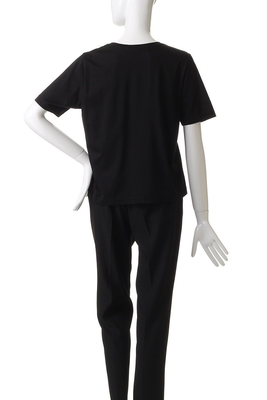 【ミディウミソリッド/MIDIUMISOLID】のベーシック T 人気、トレンドファッション・服の通販 founy(ファニー) 　ファッション　Fashion　レディースファッション　Fashion for Women　トップス・カットソー　Cut & Sew Tops　シャツ・ブラウス・オフィスカジュアル　Elegant Blouses & Button-Ups　ロングTシャツ・Tシャツ　Longline T-Shirts & Tees　カットソー・ベーシックTシャツ　Cut-and-Sewn Tops / Stretch Tees & Basics　インナー　Innerwear　コンパクト　Compact, Small Size　ショート　Short, Short Length　シンプル　Simple, Minimal　スリーブ　Sleeve, Long Sleeve / Short Sleeve　ベーシック　Basic, Essential　エレガント 上品　Elegant　other-4|ID: prp329100004669733 ipo3291000000036109066