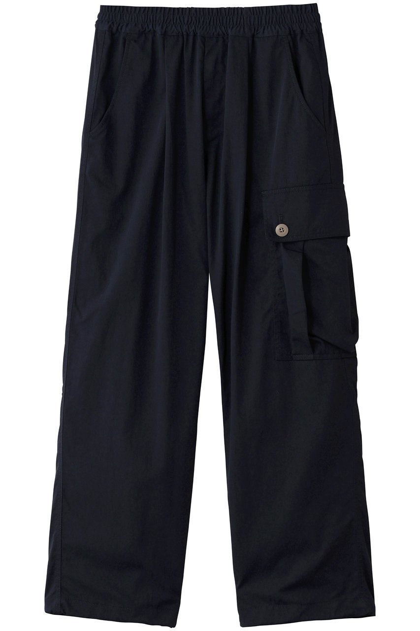 【キャサリンハムネット/KATHARINE HAMNETT LONDON】のリサイクルナイロン イージーワイド カーゴパンツ 人気、トレンドファッション・服の通販 founy(ファニー) 　ファッション　Fashion　レディースファッション　Fashion for Women　パンツ　Pants & Trousers　カーゴパンツ　Cargo Pants, Utility Pants　ストレート　Straight, Straight Cut　ポケット　Pocket, Pocket Detail　リラックス　Relax, Relaxed Fit　エレガント 上品　Elegant　定番　Standard, Basic Item　新作・新入荷　New Arrivals / New In　 other-1|ID: prp329100004669743 ipo3291000000033763434