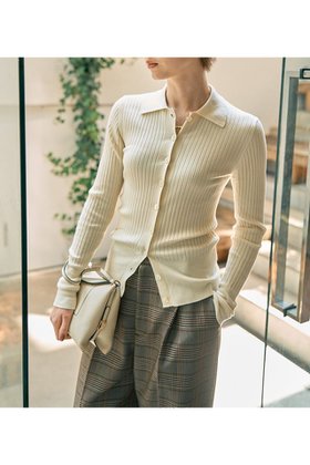 【デザイン ワークス/DESIGN WORKS】 ウールリブポロカーディガン人気、トレンドファッション・服の通販 founy(ファニー) ファッション Fashion レディースファッション Fashion for Women トップス・カットソー Cut & Sew Tops ニット Knit Tops & Sweaters カーディガン・羽織り Layered Style Cardigans カジュアルプルオーバー・ニットトップス Pullovers & Knit Tops / Casual Pullovers おすすめ Recommended / Our Picks なめらか Smooth, Silky Texture インナー Innerwear カーディガン Cardigan, Knitwear コンパクト Compact, Small Size ジャケット Jacket, Outerwear バランス Balance, Style Balance フィット Fit, Slim Fit エレガント 上品 Elegant 新作・新入荷 New Arrivals / New In |ID:prp329100004669744