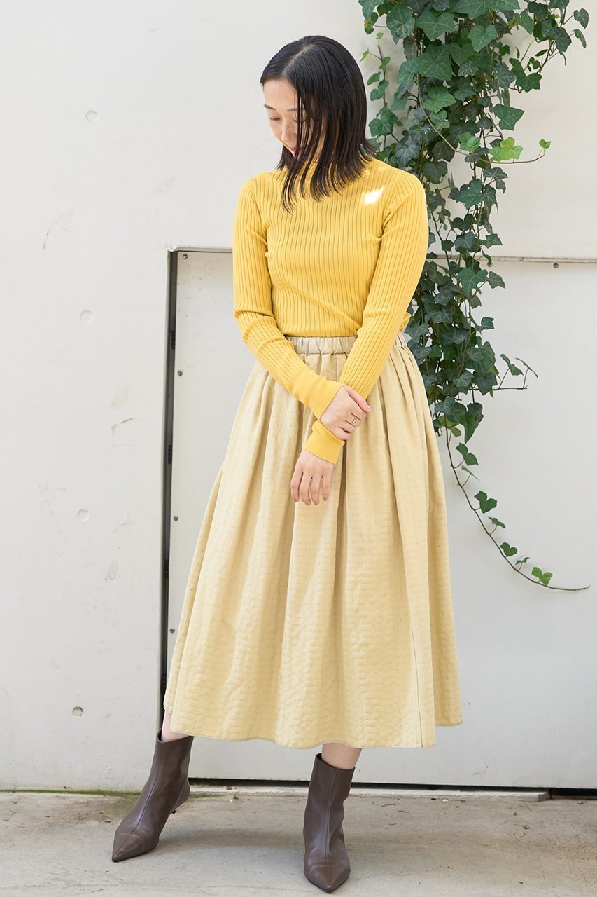 【デザイン ワークス/DESIGN WORKS】のウールバックボタンハイネックニット 人気、トレンドファッション・服の通販 founy(ファニー) 　ファッション　Fashion　レディースファッション　Fashion for Women　トップス・カットソー　Cut & Sew Tops　ニット　Knit Tops & Sweaters　カジュアルプルオーバー・ニットトップス　Pullovers & Knit Tops / Casual Pullovers　おすすめ　Recommended / Our Picks　なめらか　Smooth, Silky Texture　シンプル　Simple, Minimal　ダウン　Down, Puffer　デニム　Denim, Jeans Material　ハイネック　High Neck, Mock Neck　フィット　Fit, Slim Fit　ボトム　Bottoms, Lower Wear　other-6|ID: prp329100004669746 ipo3291000000036056304