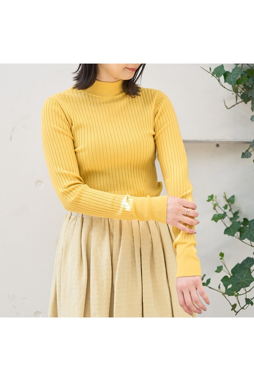 【デザイン ワークス/DESIGN WORKS】のウールバックボタンハイネックニット 人気、トレンドファッション・服の通販 founy(ファニー) 　ファッション　Fashion　レディースファッション　Fashion for Women　トップス・カットソー　Cut & Sew Tops　ニット　Knit Tops & Sweaters　カジュアルプルオーバー・ニットトップス　Pullovers & Knit Tops / Casual Pullovers　おすすめ　Recommended / Our Picks　なめらか　Smooth, Silky Texture　シンプル　Simple, Minimal　ダウン　Down, Puffer　デニム　Denim, Jeans Material　ハイネック　High Neck, Mock Neck　フィット　Fit, Slim Fit　ボトム　Bottoms, Lower Wear　other-7|ID: prp329100004669746 ipo3291000000036056305