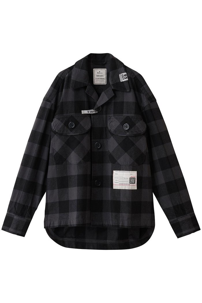 【メゾン ミハラヤスヒロ/Maison MIHARA YASUHIRO / MEN】の【MEN】AMATEUR SEWN チェック シャツ インテリア・キッズ・メンズ・レディースファッション・服の通販 founy(ファニー) https://founy.com/ ファッション Fashion メンズファッション Fashion for Men スリーブ Sleeve, Long Sleeve / Short Sleeve チェック Check, Plaid, Tartan ポケット Pocket, Pocket Detail モダン Modern, Contemporary ロング Long, Long-Length ワイド Wide, Wide Fit 新作・新入荷 New Arrivals / New In |ID: prp329100004669754 ipo3291000000033763523