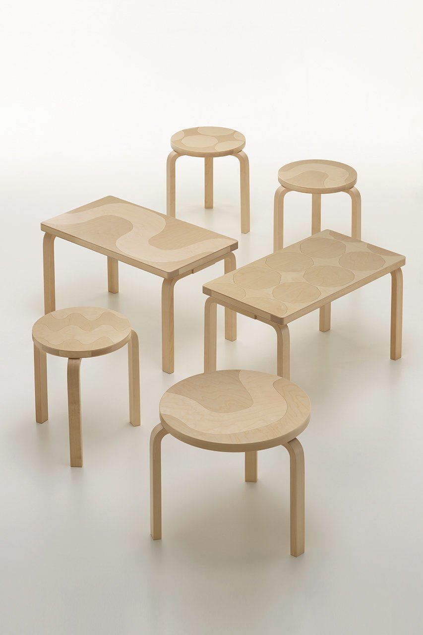 【アルテック/artek / GOODS】のArtek + Marimekko ベンチ 153B キヴェット 人気、トレンドファッション・服の通販 founy(ファニー) 　パターン　Pattern, Design Print　プリント　Print, Printed Pattern　other-7|ID: prp329100004669787 ipo3291000000033763770