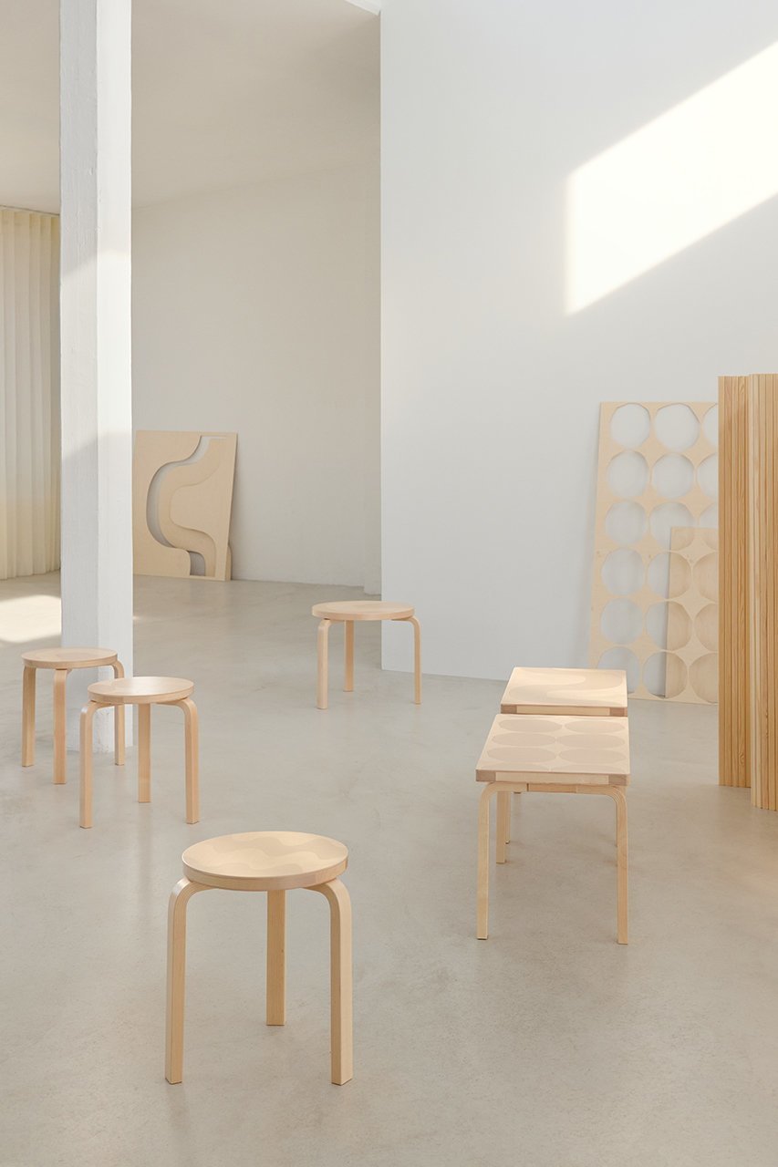 【アルテック/artek / GOODS】の【10/15発売開始】Artek + Marimekko ベンチ 153B セイレーニ 人気、トレンドファッション・服の通販 founy(ファニー) 　パターン　Pattern, Design Print　プリント　Print, Printed Pattern　ギフト プレゼント　Gift / Present　新作・新入荷　New Arrivals / New In　other-6|ID: prp329100004669789 ipo3291000000033763782