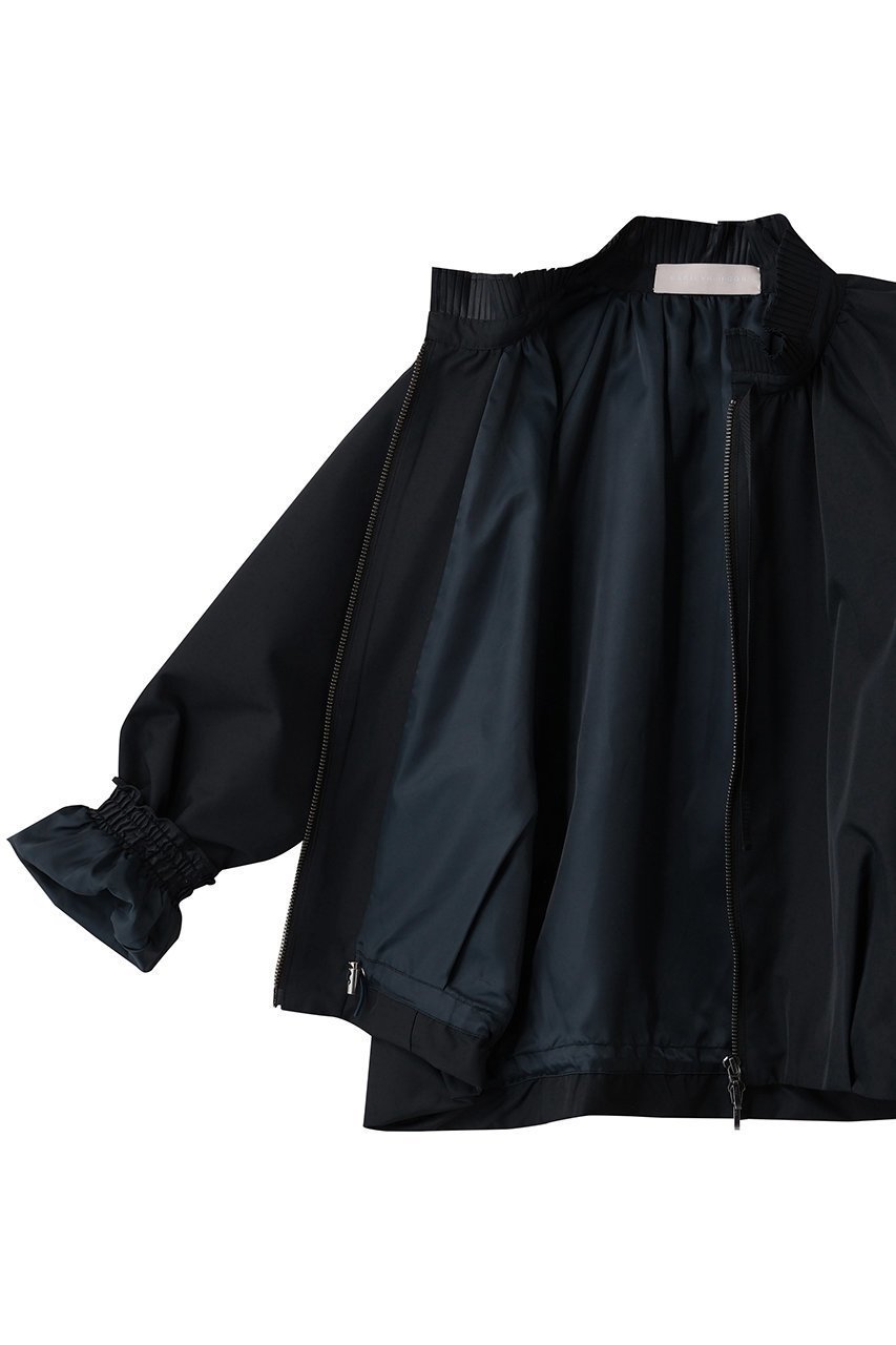【マリリンムーン/MARILYN MOON】のプリーツツイルブルゾン 人気、トレンドファッション・服の通販 founy(ファニー) 　ファッション　Fashion　レディースファッション　Fashion for Women　アウター　Coat / Outerwear Collection　レディースジャケット・軽アウター　Jackets　ブルゾンジャケット・スポーティアウター　Blouson Jackets　ギャザー　Gathered, Ruffled　ジャケット　Jacket, Outerwear　ツイル　Twist, Twisted Detail　ドローコード　Drawcord, Drawstring Cord　バルーン　Balloon, Balloon Silhouette　ブルゾン　Blouson, Bomber Jacket　プリーツ　Pleats, Pleated　新作・新入荷　New Arrivals / New In　other-6|ID: prp329100004671169 ipo3291000000033768611