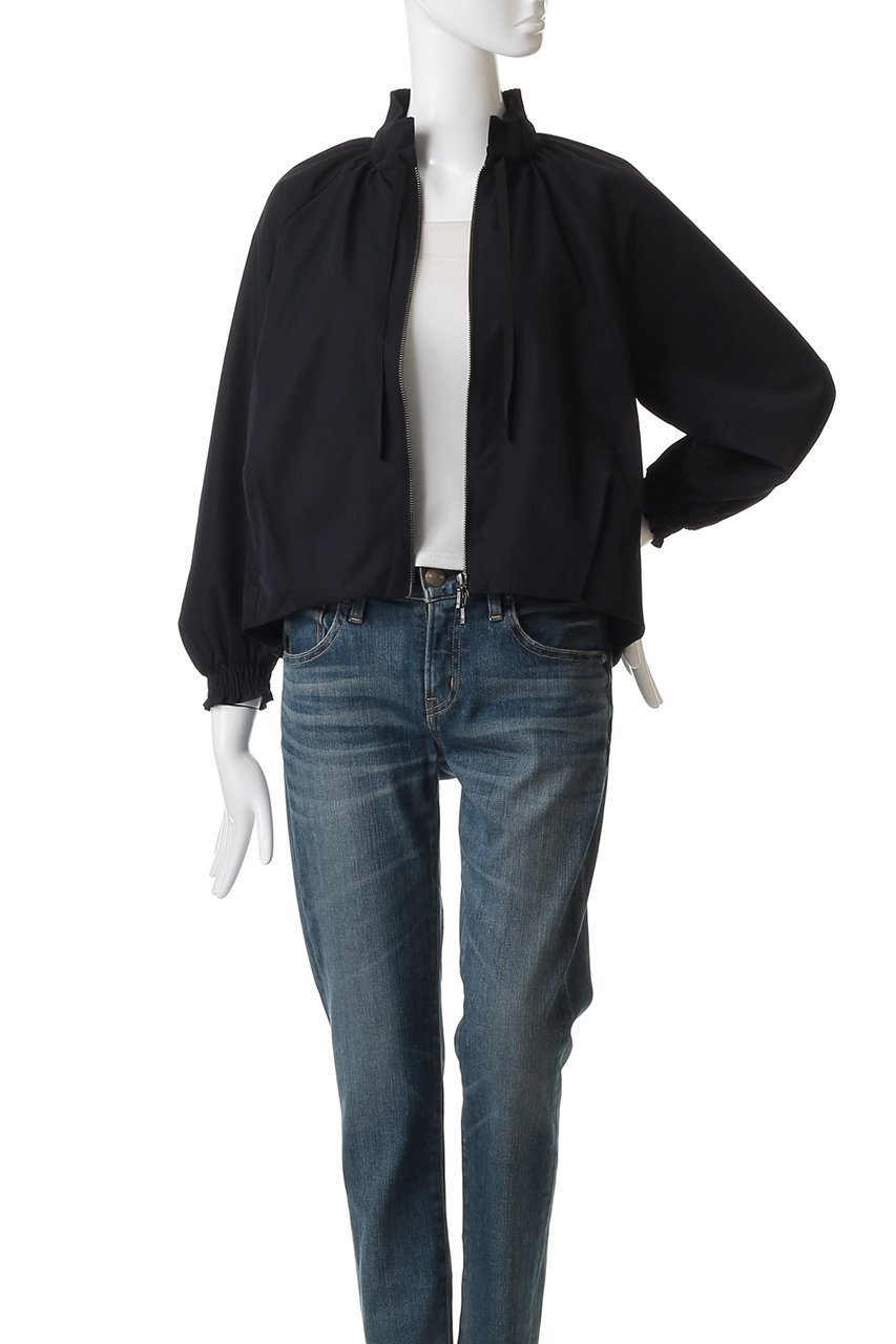 【マリリンムーン/MARILYN MOON】のプリーツツイルブルゾン 人気、トレンドファッション・服の通販 founy(ファニー) 　ファッション　Fashion　レディースファッション　Fashion for Women　アウター　Coat / Outerwear Collection　レディースジャケット・軽アウター　Jackets　ブルゾンジャケット・スポーティアウター　Blouson Jackets　ギャザー　Gathered, Ruffled　ジャケット　Jacket, Outerwear　ツイル　Twist, Twisted Detail　ドローコード　Drawcord, Drawstring Cord　バルーン　Balloon, Balloon Silhouette　ブルゾン　Blouson, Bomber Jacket　プリーツ　Pleats, Pleated　新作・新入荷　New Arrivals / New In　other-7|ID: prp329100004671169 ipo3291000000033768612