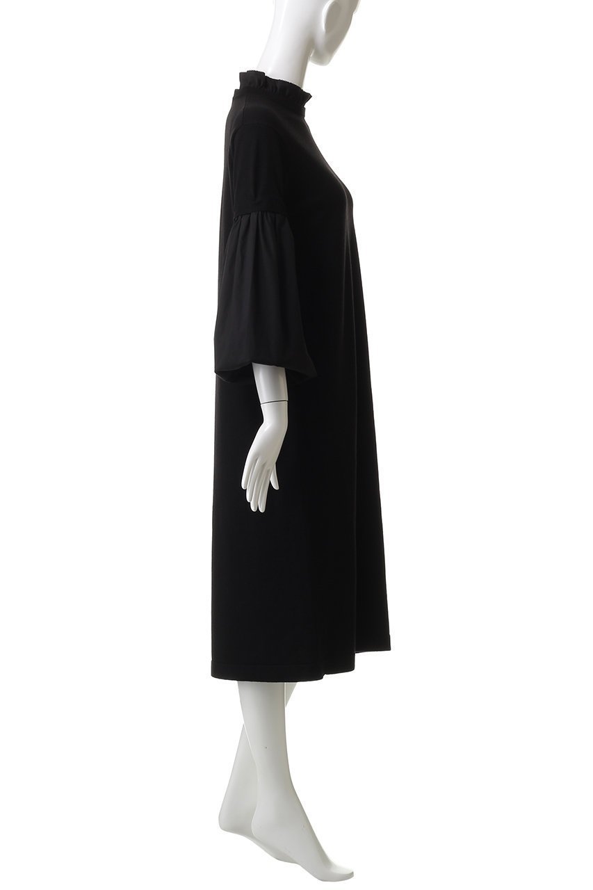 【マリリンムーン/MARILYN MOON】の14Gウール 2way スリーブワンピース 人気、トレンドファッション・服の通販 founy(ファニー) 　ファッション　Fashion　レディースファッション　Fashion for Women　ワンピース　Dresses　チュニック　Tunic Tops & Dresses　シンプル　Simple, Minimal　スリーブ　Sleeve, Long Sleeve / Short Sleeve　チュニック　Tunic, Long Top　バルーン　Balloon, Balloon Silhouette　フリル　Frill, Ruffle　ロング　Long, Long-Length　新作・新入荷　New Arrivals / New In　other-3|ID: prp329100004671170 ipo3291000000033768617