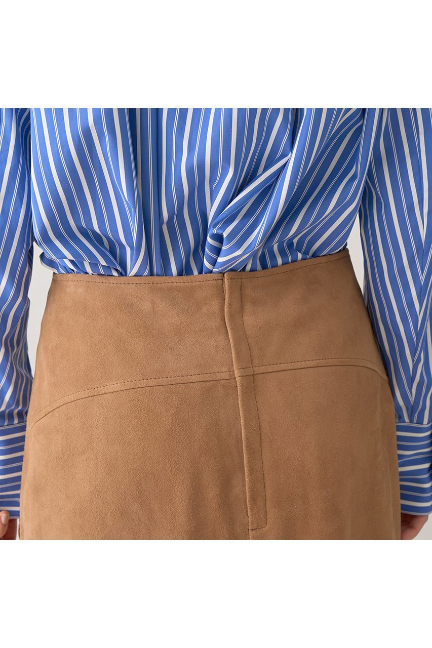 【デザイン ワークス/DESIGN WORKS】のゴートスエードAラインスカート 人気、トレンドファッション・服の通販 founy(ファニー) 　ファッション　Fashion　レディースファッション　Fashion for Women　スカート　Skirts　Aライン・フレアスカート　A-Line & Flared Skirts　ロングスカート　Long Skirts / Maxi & Midi Skirts　おすすめ　Recommended / Our Picks　セットアップ　Set-Up, Coordinated Outfit　ロング　Long, Long-Length　新作・新入荷　New Arrivals / New In　other-5|ID: prp329100004671174 ipo3291000000033768656