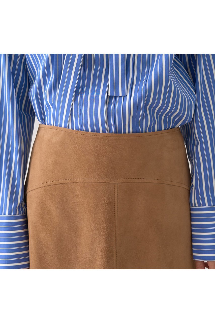 【デザイン ワークス/DESIGN WORKS】のゴートスエードAラインスカート 人気、トレンドファッション・服の通販 founy(ファニー) 　ファッション　Fashion　レディースファッション　Fashion for Women　スカート　Skirts　Aライン・フレアスカート　A-Line & Flared Skirts　ロングスカート　Long Skirts / Maxi & Midi Skirts　おすすめ　Recommended / Our Picks　セットアップ　Set-Up, Coordinated Outfit　ロング　Long, Long-Length　other-6|ID: prp329100004671174 ipo3291000000035616293