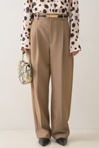 【デザイン ワークス/DESIGN WORKS】のウール混タックバレルパンツ 人気、トレンドファッション・服の通販 founy(ファニー) ファッション Fashion レディースファッション Fashion for Women パンツ Pants & Trousers おすすめ Recommended / Our Picks コンパクト Compact, Small Size フォルム Silhouette, Form フロント Front, Front Design ボトム Bottoms, Lower Wear リラックス Relax, Relaxed Fit 新作・新入荷 New Arrivals / New In thumbnail ベージュ|ID: prp329100004671175 ipo3291000000033768662